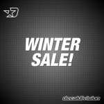 Winter Sale Sticker